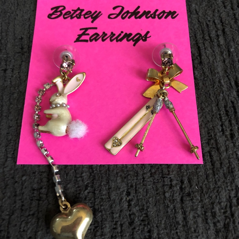Betsy Johnson earrings